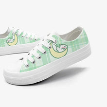 Pastel Kawaii Plaid Sneakers