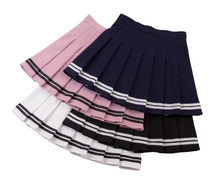 High Waist Pleated Skirt