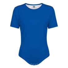 Dark Blue Shades Adult Baby Boy Sissy Onesie with Snap in the Crotch
