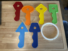 Giant Baby Toy Keys – Oversized Key Set, ABDL Nursery Prop