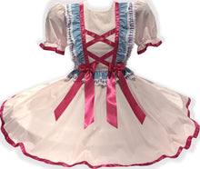 Ready-to-Wear Pink Ruffles Ribbons Bows Adult Sissy Dress by Leanne's