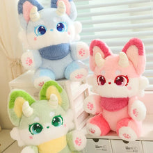 Pastel Fantasy Fox Plushies - 3 Colors