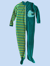 Crocodile Adult Baby Boy Footed Pajama