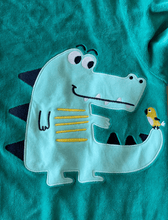 Crocodile Adult Baby Boy Footed Pajama