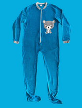 Adult Baby Bear Sissy Boy Footed Pajamas