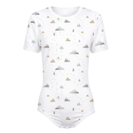 Little Wanderer Adult Baby Snap in the Crotch Onesie