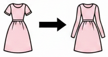 Add Long Sleeves to Your Custom Fit Dress