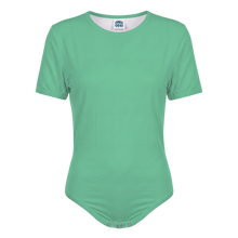 Shades of Green Adult Baby Boy Sissy Onesie with Snap in the Crotch