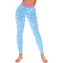 Blue Candy Marshmallow Low Rise Sissy Leggings
