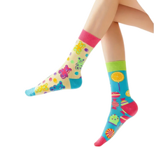 Candy Bear Mid-Calf Socks