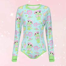 Rainy Day Froggie ABDL Long Sleeve Onesie