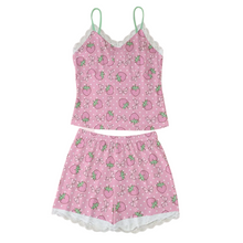 Pink Strawberry Sweetheart Cammi 2pc Jammies
