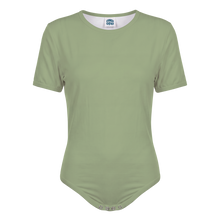 Shades of Green Adult Baby Boy Sissy Onesie with Snap in the Crotch