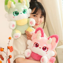 Pastel Fantasy Fox Plushies - 3 Colors