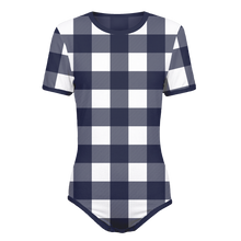 Adult Baby Diaper Lover Plaid Playtime Onesie | Snap in the Crotch