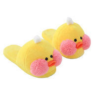 Kawaii ABDL Plush Ducky Slippers - Yellow or Pink