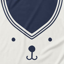 Adult Baby Boy Polar Bear Sissy Sailor Snap in the Crotch Onesie