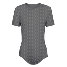 Polka Dot Snap in the Crotch Adult Baby Onesie