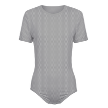 Polka Dot Snap in the Crotch Adult Baby Onesie