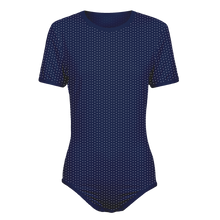 Polka Dot Snap in the Crotch Adult Baby Onesie
