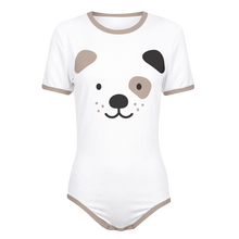 Puppy Dog Adult Baby Snap Crotch Onesie