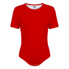 Adult Baby Diaper Lover Shades of Red Snap in the Crotch Onesie