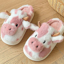 Cute Adult Cow Slippers - Choose Your Color