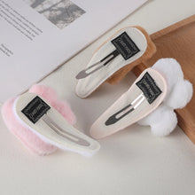 Bunny & Teddy Bear Plush Hair Clips