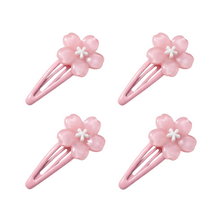 Pink Cherry Blossom Sissy Hair Clips