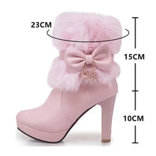 High Heel Winter Boots - Choose Your Color