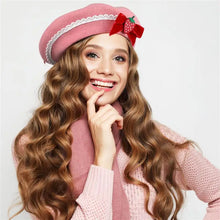 Pink Strawberry Beret Kawaii Hat