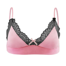 Men’s Sissy Lace Bra - 4 Colors