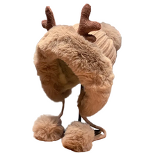 Warm Reindeer Winter Hat