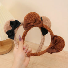 Teddy Bear Ears Bows Adult Sissy Headbands
