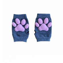 Thigh High Cat Paw Stockings & Arm Warmers