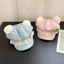 Kawaii Strawberry Bear Hat - Choose Color