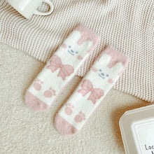 Sweet Adult Bunny Socks