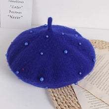 Pearl Beaded Princess Berets - 13 Colors