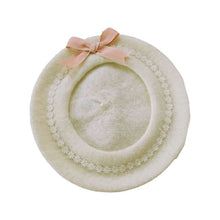 Daisies & Bows Beret Hat - Choose Color
