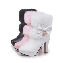 High Heel Winter Boots - Choose Your Color