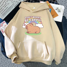 "Don't Worry Be Cappy" Capybara Hoodie