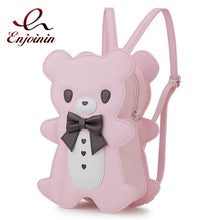 Bowtie Bear Backpack - 4 Colors