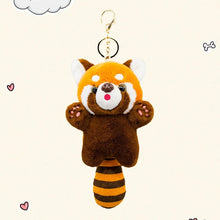 Red Panda Plushie Pendant Keychain