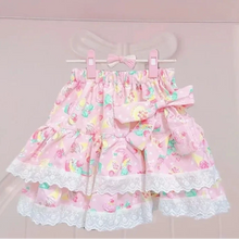 Kawaii Cakes Ruffle Lace Skirt - 2 Colors