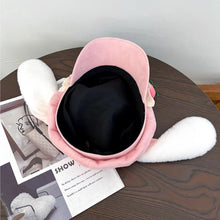 Kawaii Strawberry Bunny Ears Hat