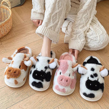 Cute Adult Cow Slippers - Choose Your Color