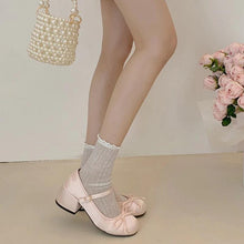 Ballerina Mary Jane Lolita Shoes with Bows - 2 Colors