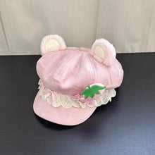 Kawaii Strawberry Bear Hat - Choose Color