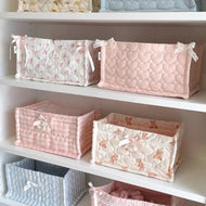 Kawaii Cottagecore Fabric Storage Box - 16 Options!