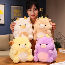 Chubby Pastel Dragon Plushies - 7 Colors